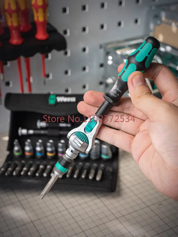 German wera vira tool 8100 SA6 SB6 SC6 zyklop quick ratchet socket wrench set