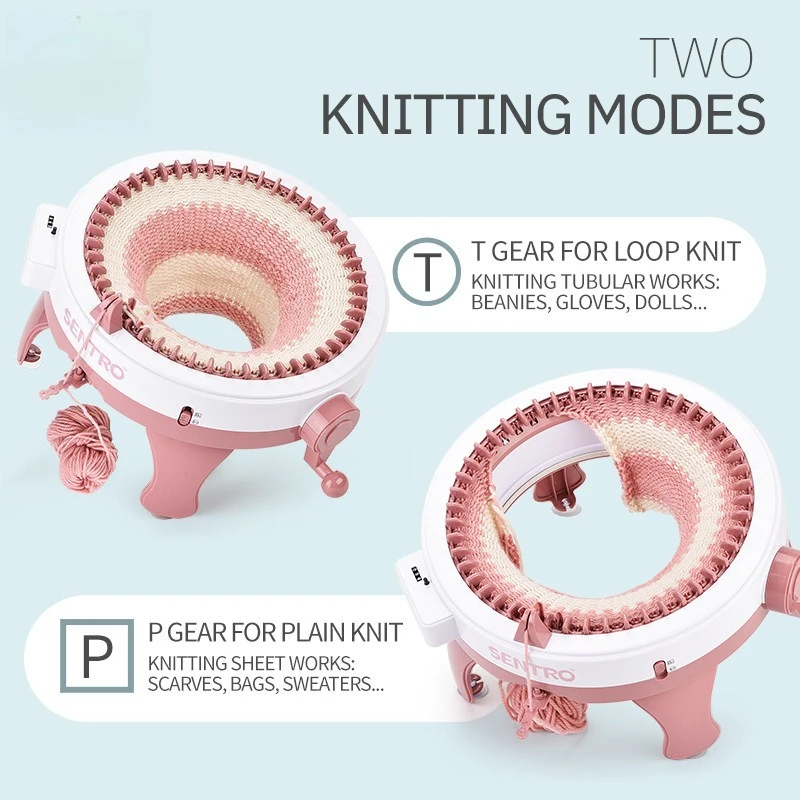 Kinderen DIY Breimachine Stercilinder Wol Breimachine Handgemaakte Hand Aangezwengeld Weven Speelgoed Creatieve Games Craft Kit