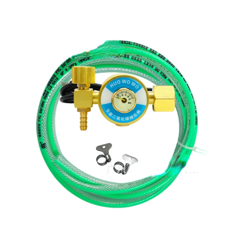 CO2-303 Energy saving anti falling pressure reducing meter CO2 second welding Barometer heating gas meter gas distribution pipe