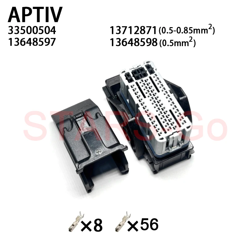 

1/10SET 33500504 13648597 13712871 13955989 13741954 13749482 13955989 64P APTIV Delph Automotive Connector