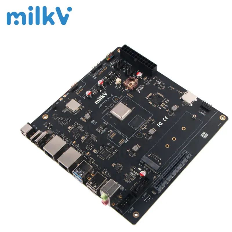 Milk-V Jupiter، Spacemit M1/K1 ثماني النواة RVA22 RVV1.0 RISC-V SoC، 2TOPS Mini-ITX