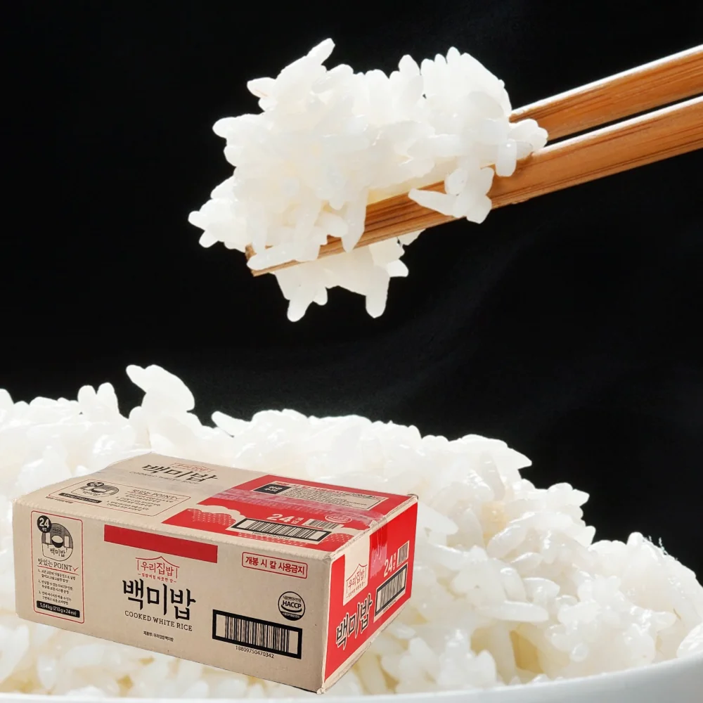 (كونسر) أرز سياس الأبيض (210 جرام × 24 قطعة) × 1 صندوق شعور طازج من أرز الأرز الأبيض والأرز المغذي الفوري. #2