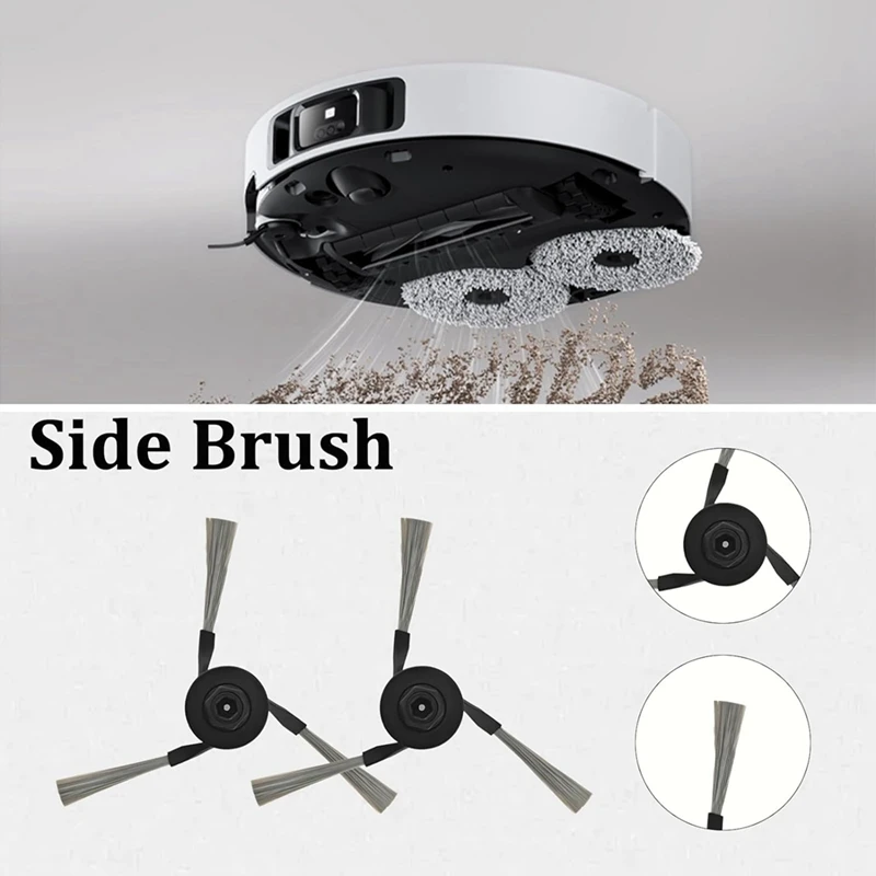 مجموعة ملحقات ABUD لـ Dreame X40 Ultra، X40 Pro، S30 Pro Ultra Robot Vacuum Replacement Parts فرشاة جانبية رئيسية فلتر Hepa