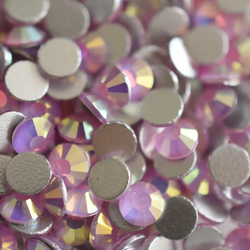 Misty Series 1440PCS SS16 Glass New Mistyrose MistyGreen FlatBack strass decorazioni per unghie Glitter Diamond Part Supplies