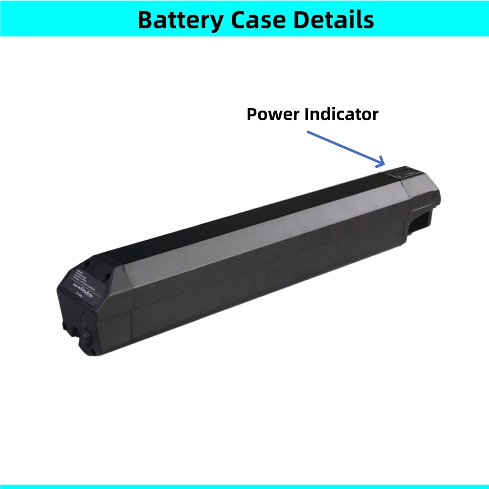 Sunlight 2 Sun Light 2 Ebike Battery Box with Mount Base Bracket Mounting Plate Battery Housing 36V 48V Battery Case SSE-059