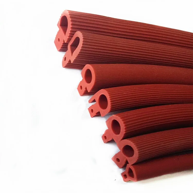 

5m Silicone Strip Red Shaped Mushroom Head Sealing Strip High Temperature T-Shaped Silicone Strip for Oven Door Sealing Strip