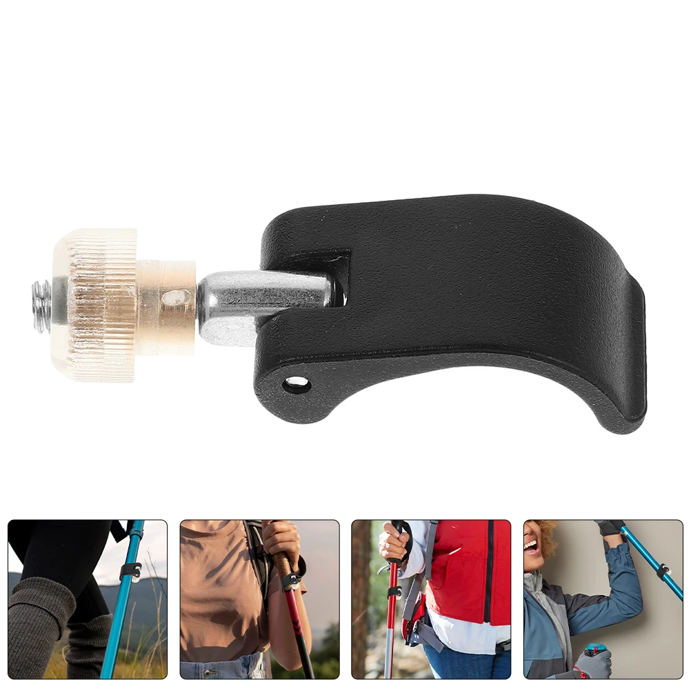 

4 Sets Alpenstock Accessories Climbing Stick Lock Camping Hiking for Women Bracket Sticks Nylon Holder Travel