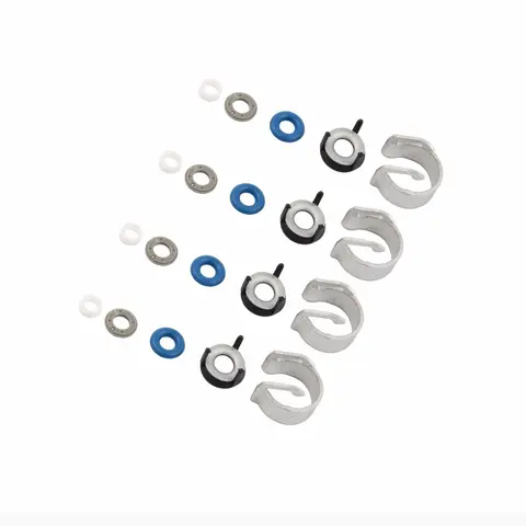 연료 인젝터 O-링 도장 키트, 아우디 A4 Q5 VW 골프 제타 CC 1.8T 2.0T EA888 06H998907A 06J998907A 06J998907B 06J998907D 용, 4 개
