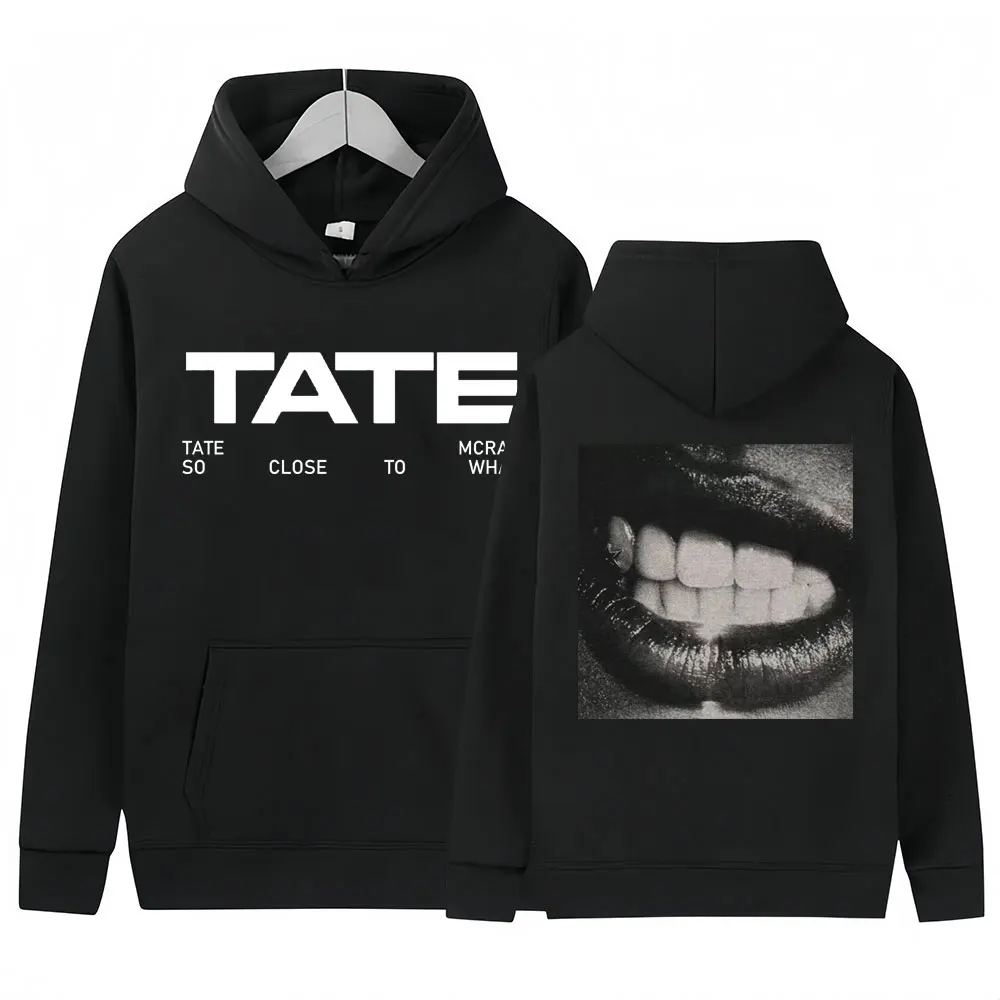 Tate McRae So Close To What Hoodie 2025 New Album Vintage Gothic Sweatshirt Men Women Winter Fleece Casual Tracksuit Streetwear