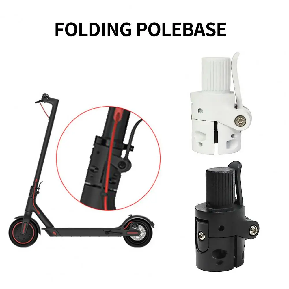 M365 Folding Pole Base Aluminum Alloy Scooter Folder Folding Device Down Folding Base for M365 E Bike Scooter Parts