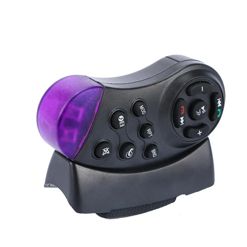 High Quality Black ABS Universal Vehicle DVD Car Player Steering Wheel IR Remote Control Car Electronics - Image 2