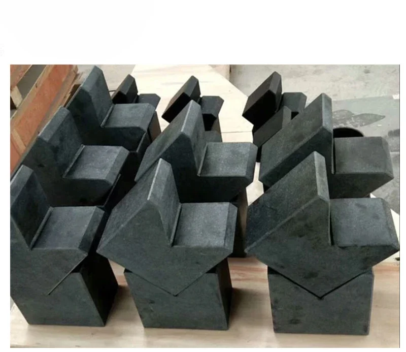 90° V Block Marble V-Frame 90 Degree Axis Measurement V-shaped Contour Block