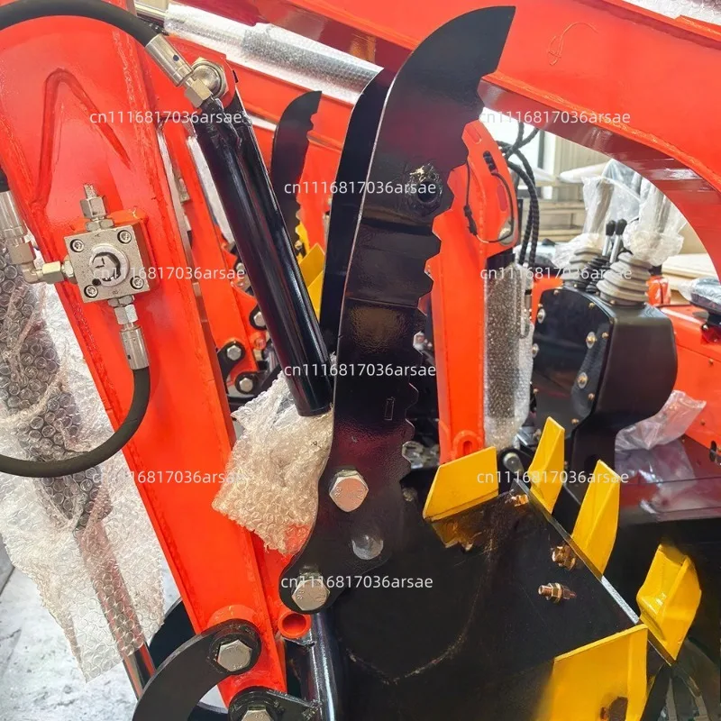 Mini Excavator Thumb  25mm Mini Excavator Single Double Hole  Thumb Clamp