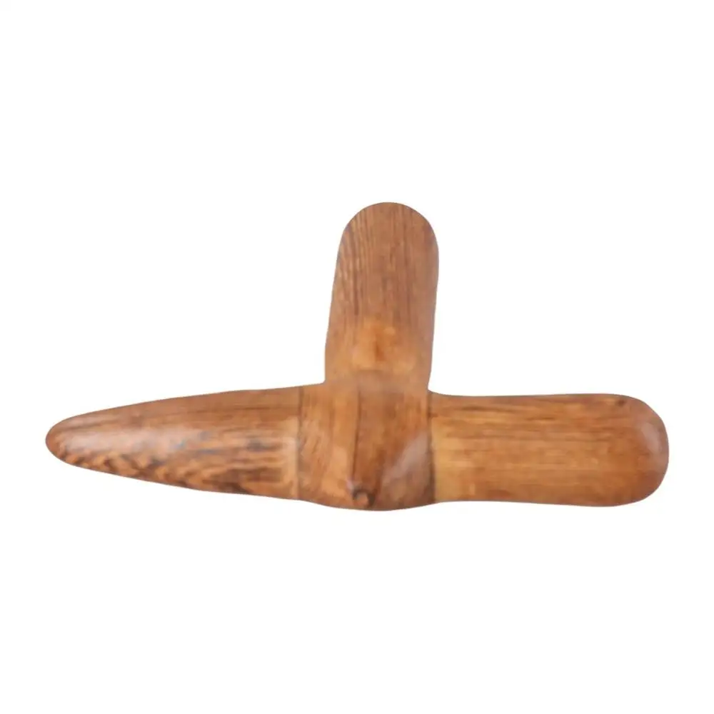 Martillo cruzado de sándalo, punto de disparo, relajación muscular, acupuntura, palo de acupuntura, alivio del dolor de madera, herramienta de Spa para pies, viaje