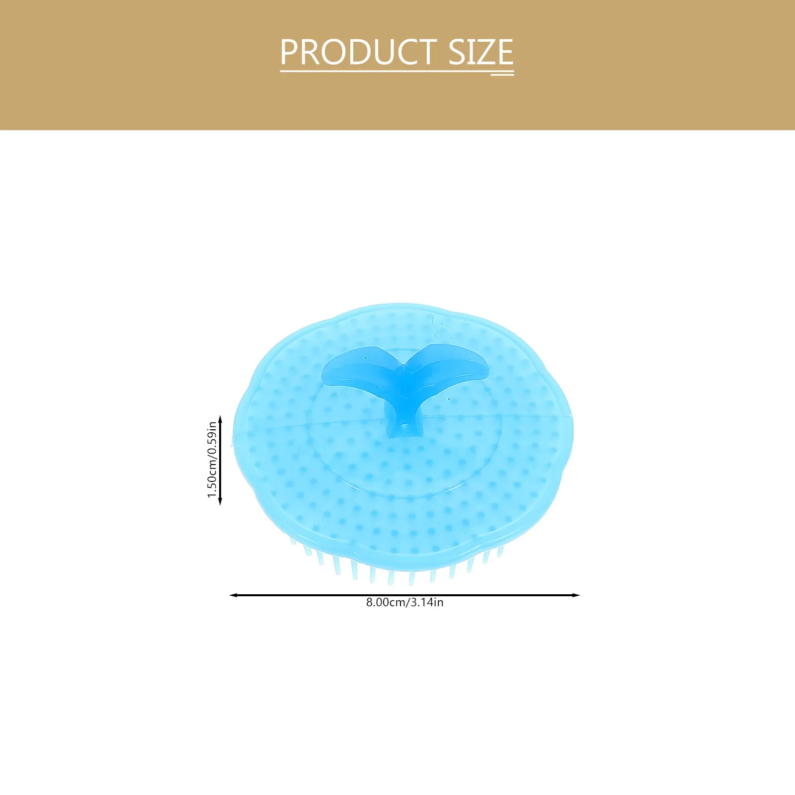 

3Pcs Head Scalp Massage Brushes Durable Shower Hair Combs Stimulate Blood Flow Reduce Hair Loss Shower Brush Head Brush