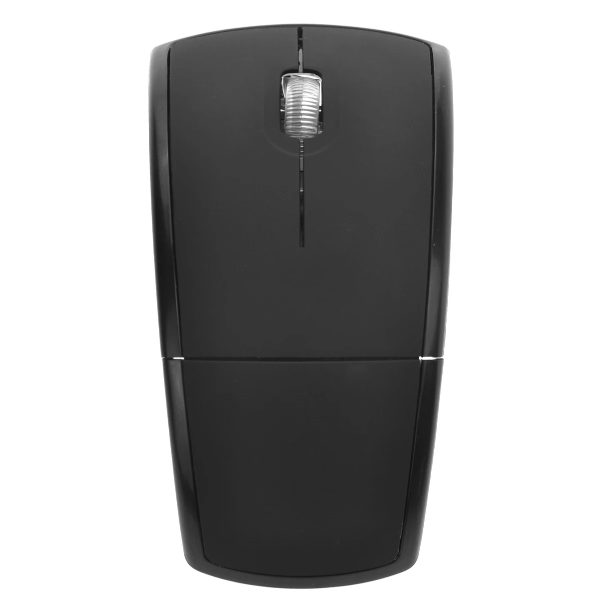 

Folding Wireless Mouse Ultrathin Optical Laptop Miniature Computer Ergonomic Blue 10M Range AAA Batteries