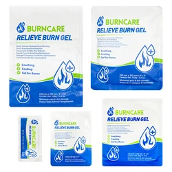 Parche de vendaje de Gel para quemar, hidrogel médico de emergencia para el cuidado de heridas de Burncare, Kit de primeros auxilios para aliviar