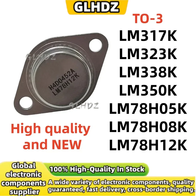 TO-3 5Pieces LM317K LM323K LM338K LM350K LM78H05K LM78H08K LM78H12K new in stock
