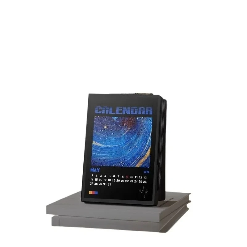 Living Room Bluetooth Audio Speaker, Book Style Floating Lyrics Screen with Vinyl Visual Effect