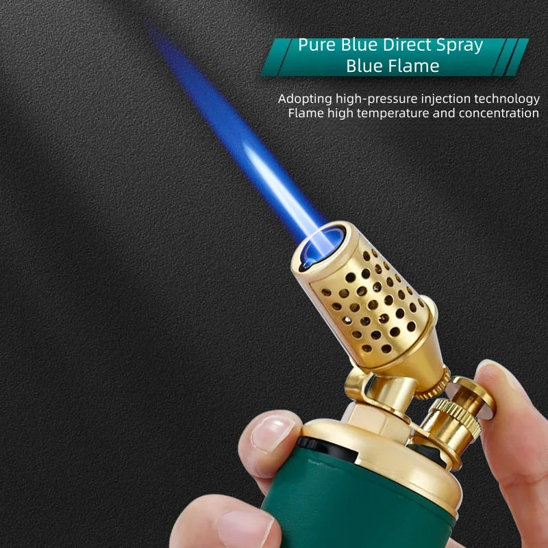 JOBON يندبروف رذاذ مباشر الأزرق لهب أخف السيجار الكى متعددة الوظائف قوية بندقية رذاذ السيجار العملاء الاختيار الذكي