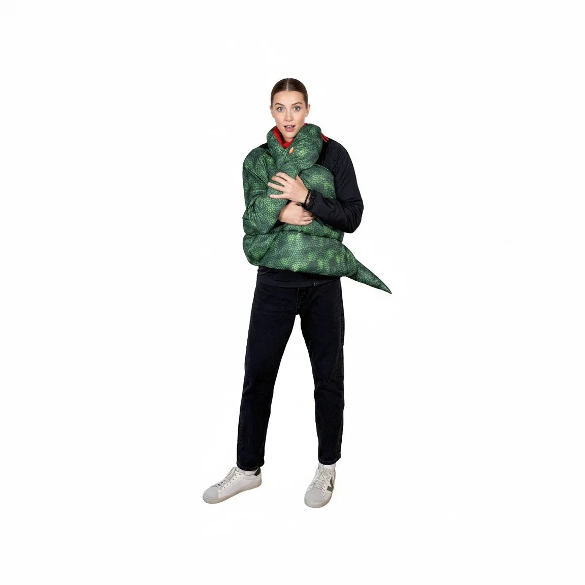 Adult Men Women Python Cosplay Outfit Halloween Carnival Party Performance Costume