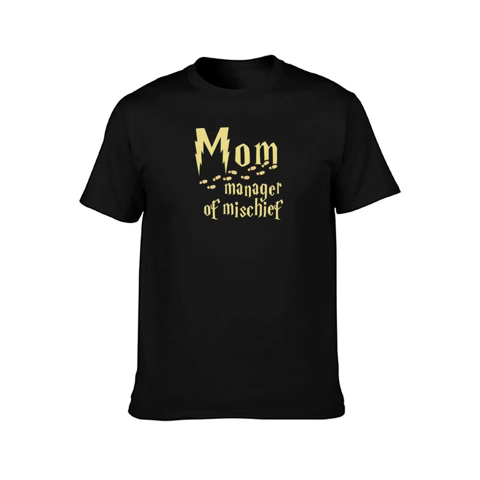 Mom manager of mischief T-Shirt Simple Print Design T-Shirt