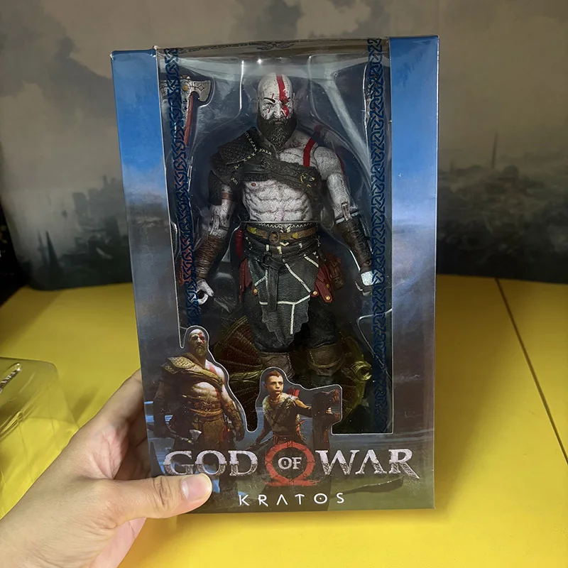 Obrázek 7: NECA bůh z válka 4 kratos akce figura velkolepý duch z sparta figurka modelka hračka dar sběratelské 19CM NECA kratos figur