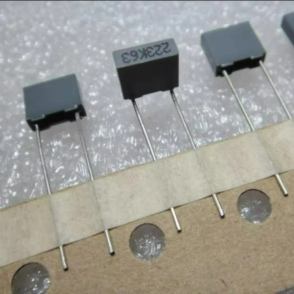 

20PCS CL23B 0.022uf/63v 22nf 223 Brand New 5mm Film Capacitor