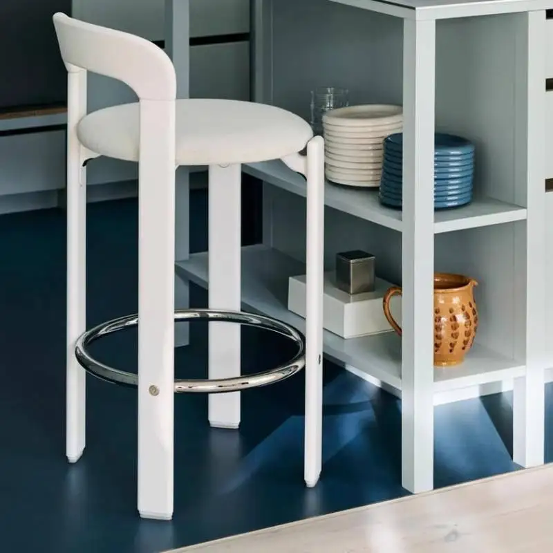 Comfortable Contemporary Bar Chair Luxury Kitchen Nordic Accent Bar Chair Dining Restaurant Taburetes De Bar Furniture