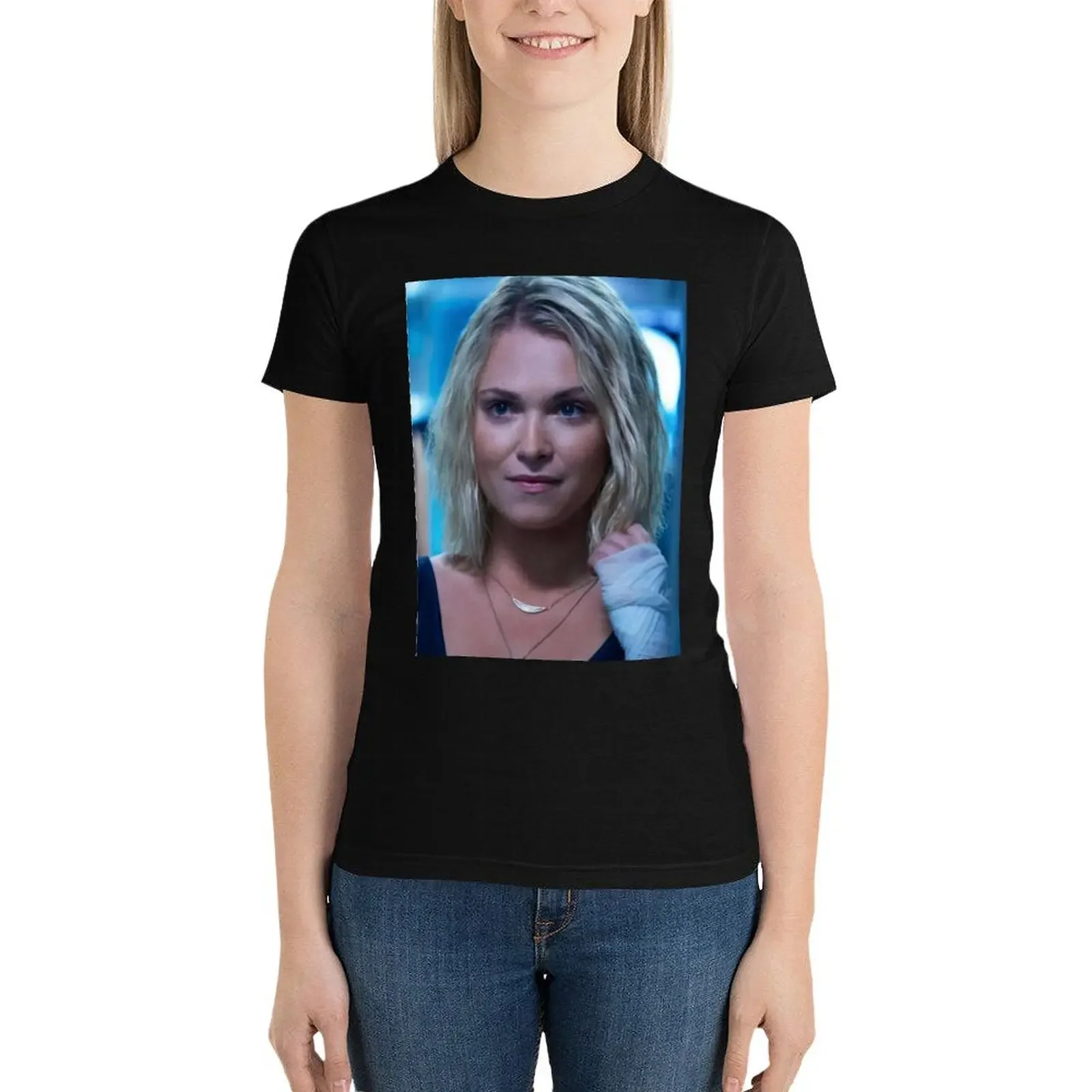 Clarke Griffin T-Shirt aesthetic clothes Female clothing female tshirts woman