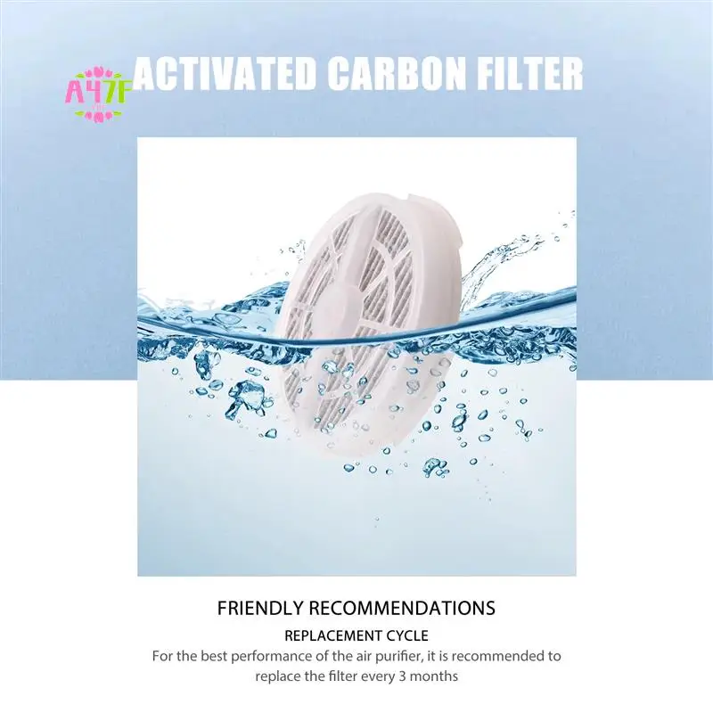 

A47F-4 Pack True HEPA Replacement Filter Compatible For RIGOGLIOSO GL2103 JINPUS GL-2103 And LTLKY 900S Desktop Air Purifier