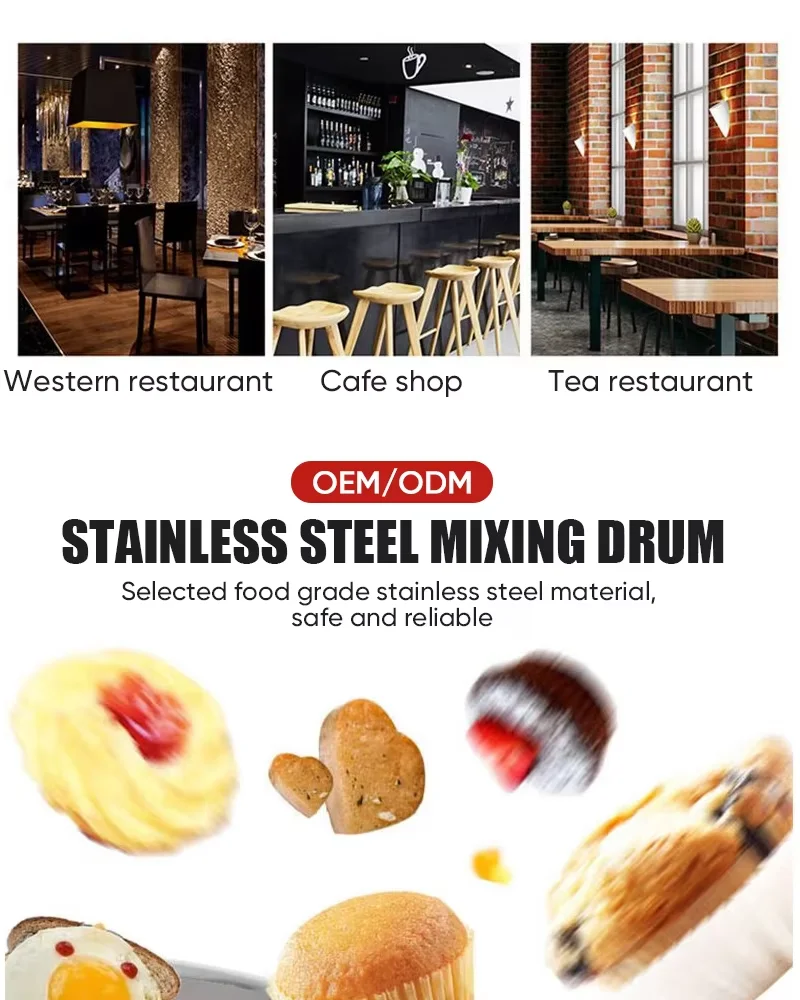 BLG Dough Blender Mixer Food-Grade for Wholesale Bakeries & Caterers, Free Your Hands Cut Labor, Lock in Reliable Baking Gear
