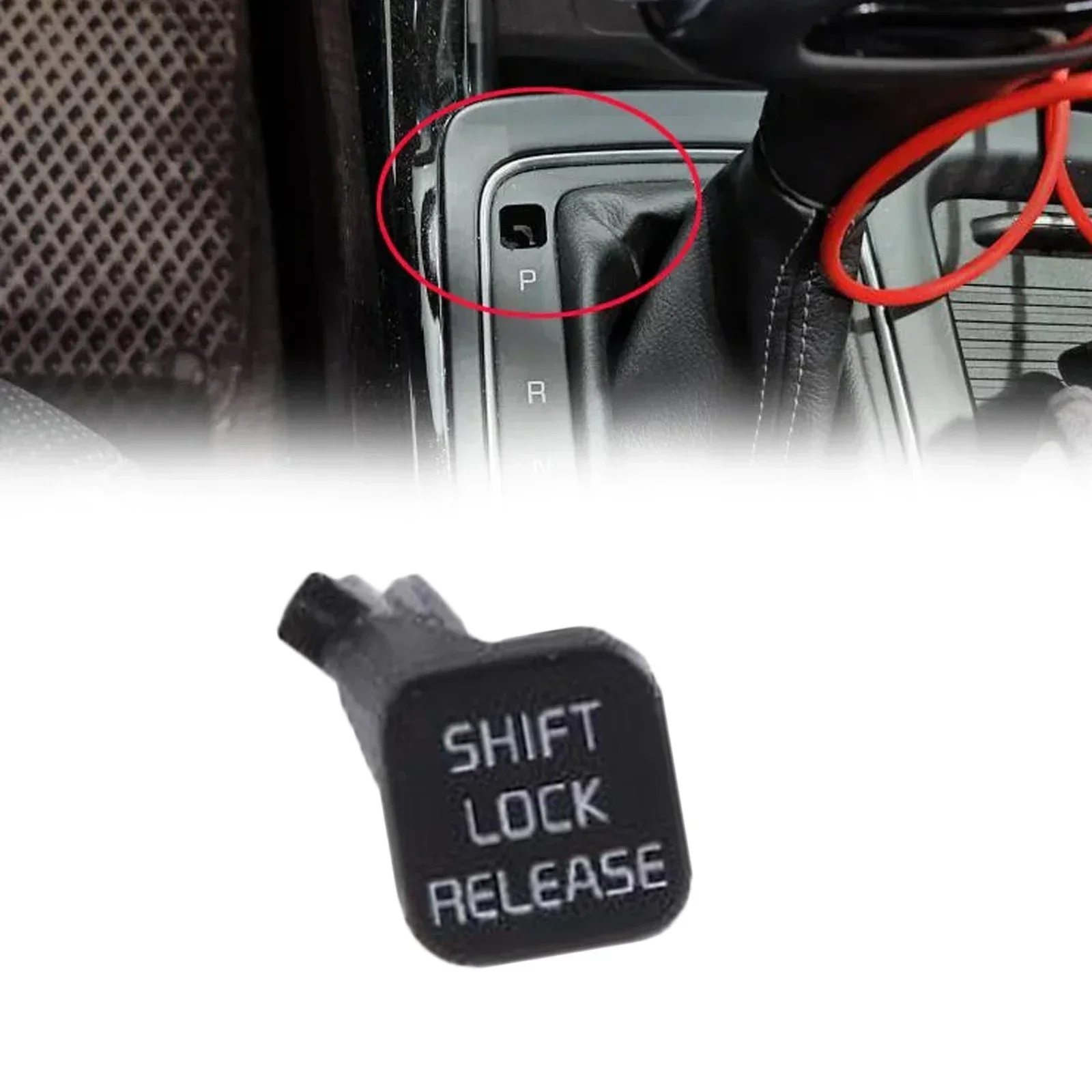 

Transmission Shift Release Cover Button 84650-C5000 For Kia For Sorento 2016-2018 Shift Lock Cover Lever Lock Release Cover