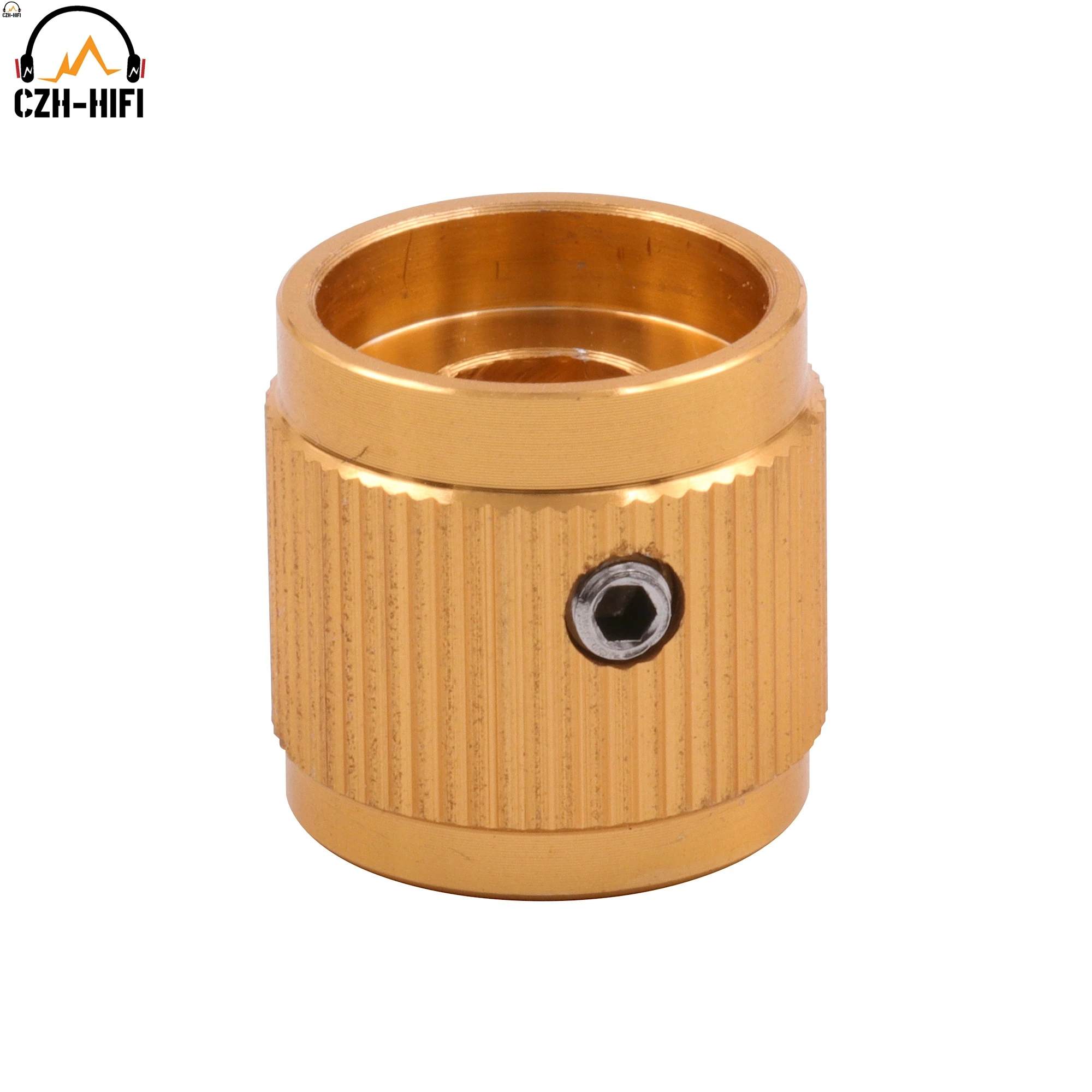 1pc 15x15mm Mini Voll Aluminium Knopf für Audio Verstärker Potemtiometer Lautstärke Control Gitarre AMP Effekt Pedal stomp Box DJ Mixer – Detail 11
