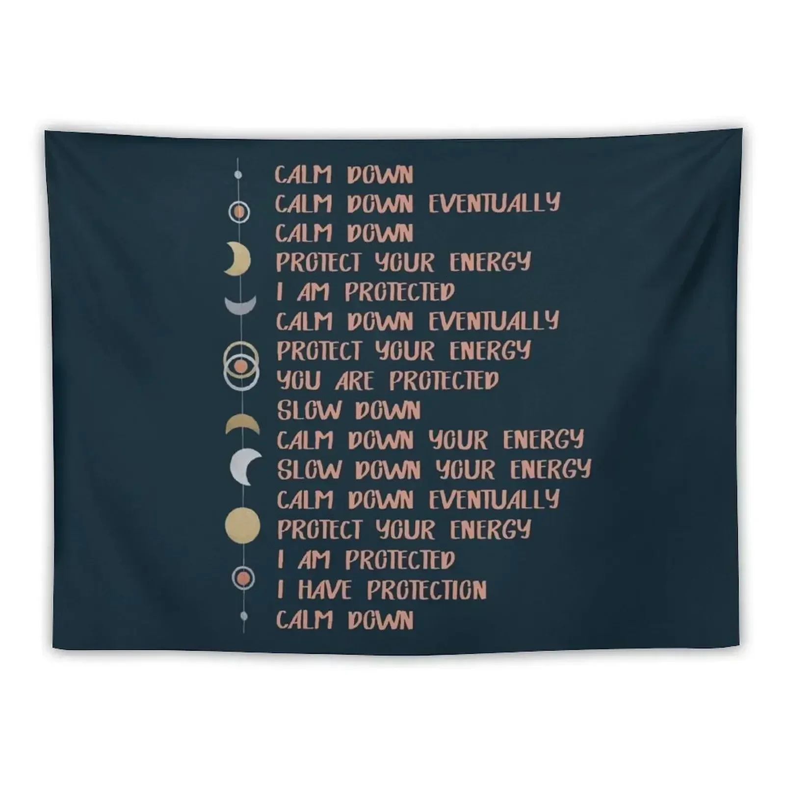 TRIGGER PROTECTION MANTRA Tapestry Home Decoration Accessories Home And Comfort Decor Tapestry