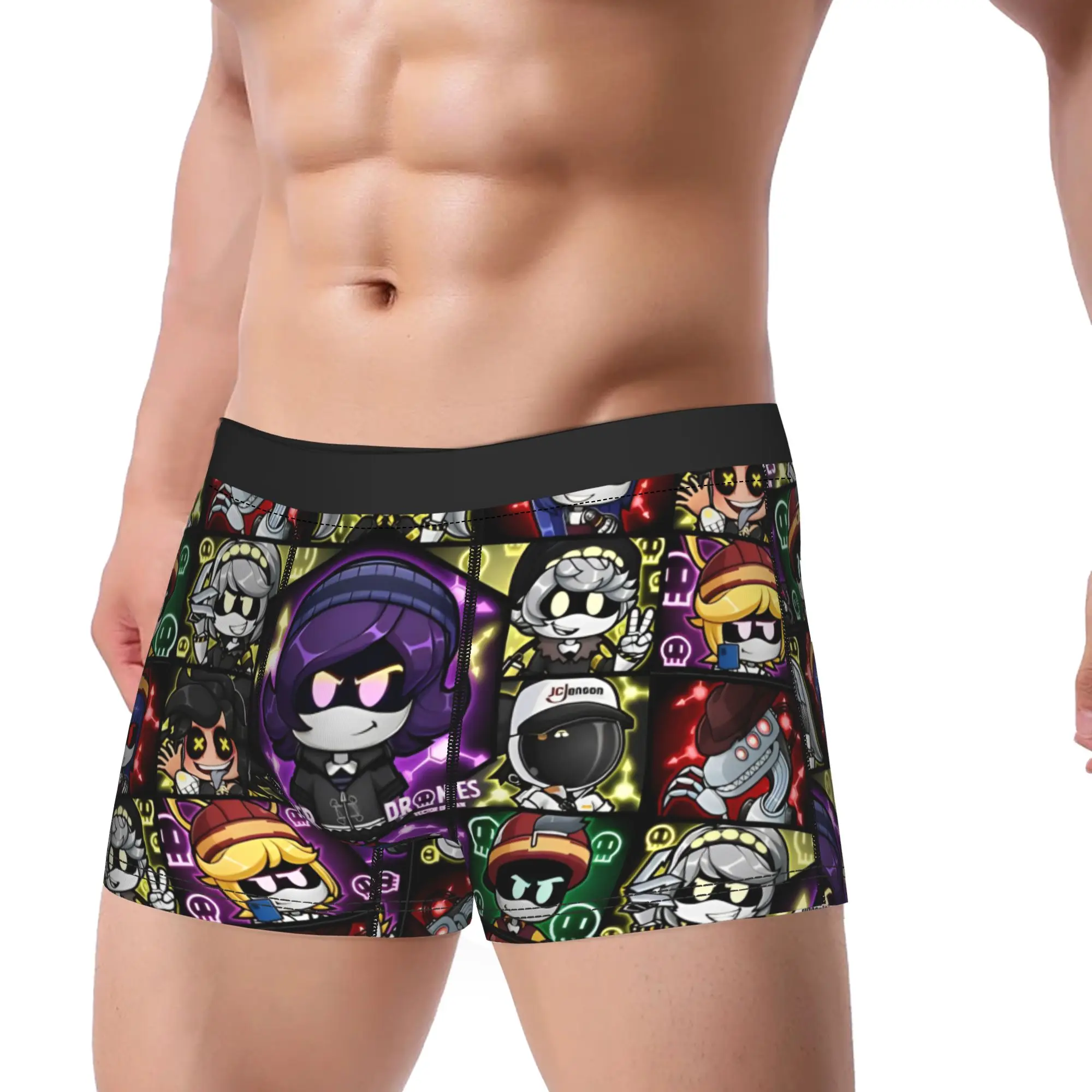 Men Uzi Murder Drones Anime Boxers GagGift Underwear  Boxer Briefs