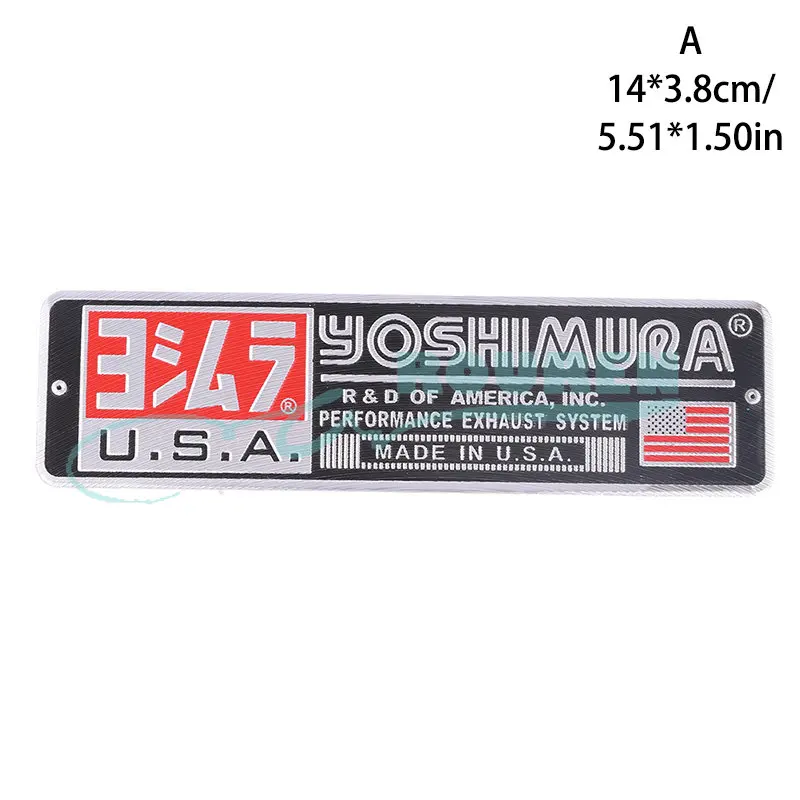 

Motorcycle Accessories 3D Stickers Exhaust Moto Universal Aluminum Heat Resistant For Yamaha Honda Scorpio Decal Modified Parts