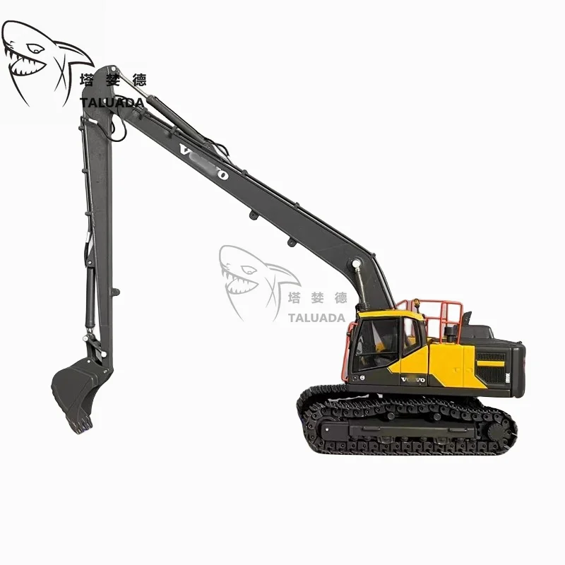 TALUADA VOL Alloy 1:50 Scale EC220E Long Lengthened Arm Excavator Model Toy