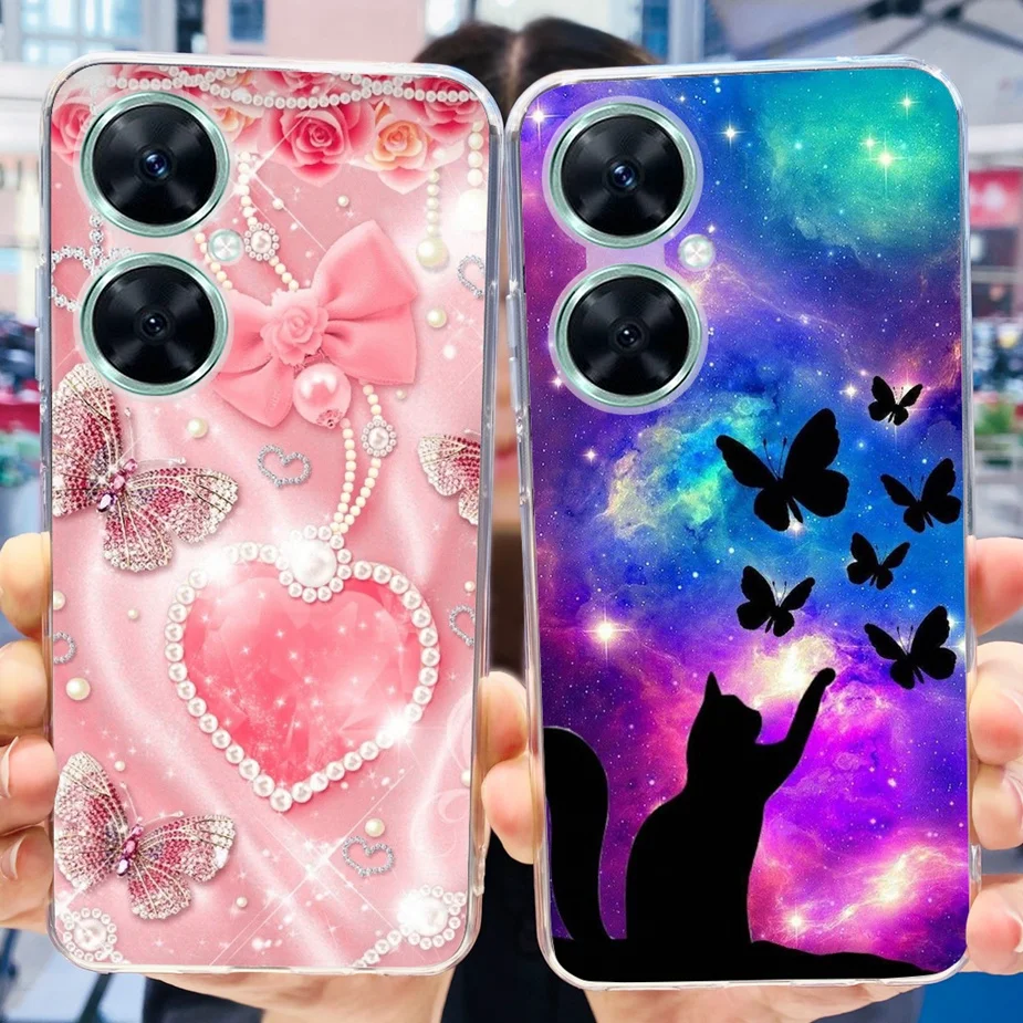 For Huawei Nova 11i Case Nova11 SE Colorful Painted Cover Clear Silicone Soft TPU Phone Case For Huawei Nova 11 Pro Nova11 Shell