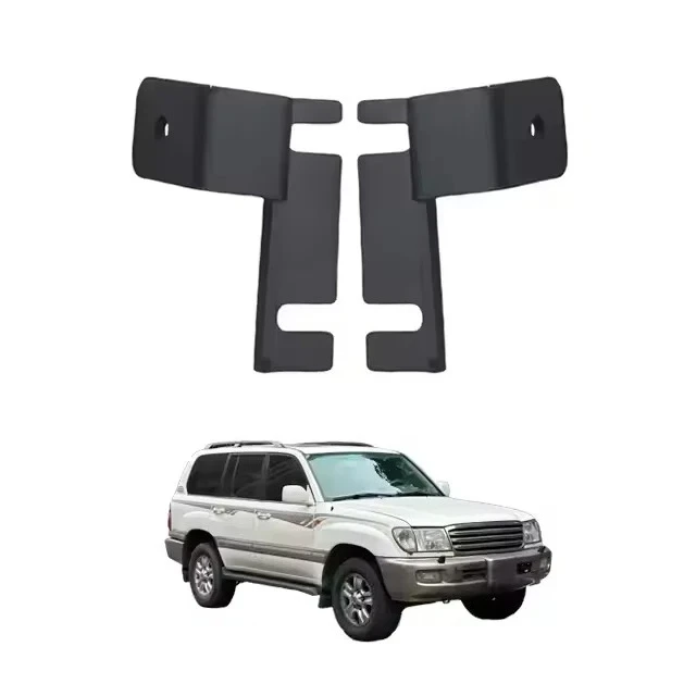 Stainless Steel A-Pillar Light Mount for Toyota Land Cruiser LC100 4x4, LED Strip Light Mounting Bracket