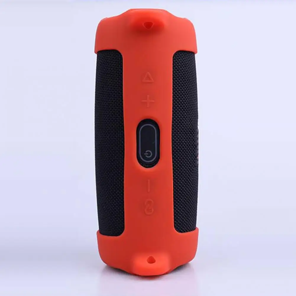 Speaker Case Speaker Protective Case with Shoulder Strap Scratch-resistant Silicone Cover Easy Installation for Jbl Charge 5