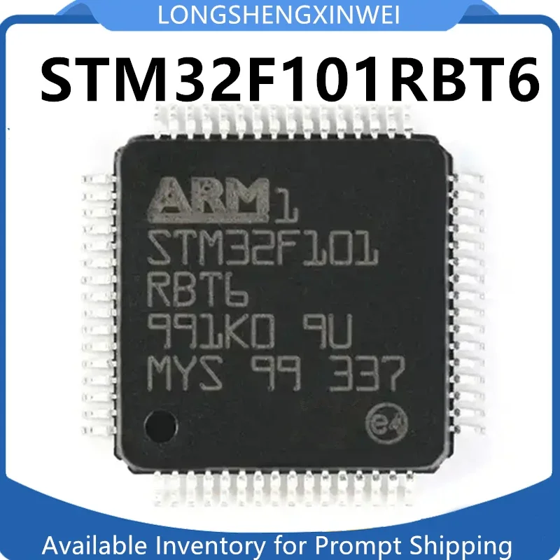 1PCS STM32F101RBT6 STM32F101 LQFP-64 32-bit Microcontroller MCU Chip IC Original Stock