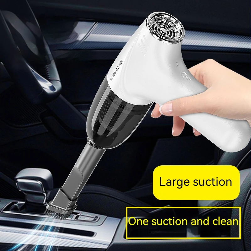 XIAOMI Wireless Car Vacuum Cleaner Strong Suction Dust Catcher Handheld Portable Suction & Blows 4 in 1 Vacuum Cleaner Dual Use