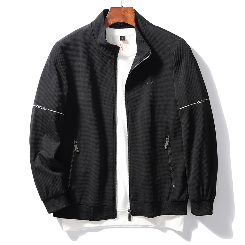 

Мужская деловая повседневная клетчатая куртка Jaet, весенняя подставка, длинная застежка-молния Faion Urban Sle, верхняя одежда