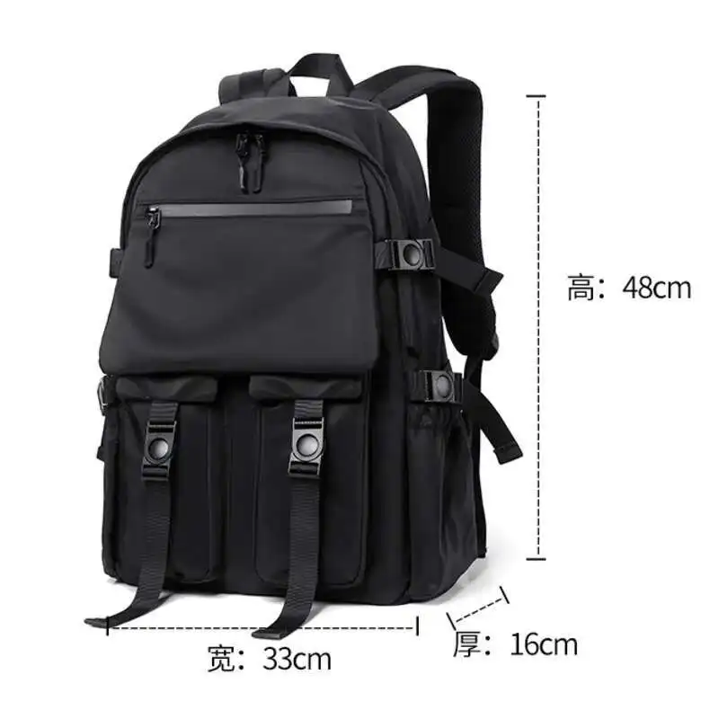 

Backpack for College School Students Teenage Forestn Style School Bags Women Waterproof Nylon Multi-pocket Backpacks
