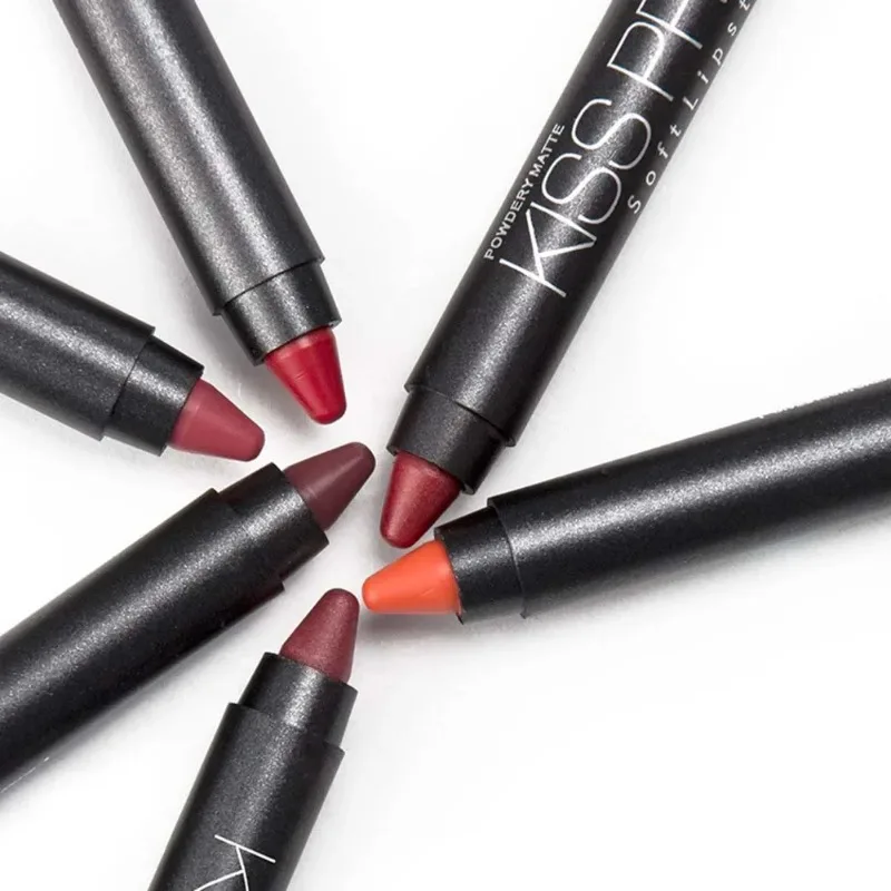 Matte Kissproof Lipstick Makeup Long Lasting Effect Powdery Matte Soft Lipsticks Cosmetic Tool CIN6 899