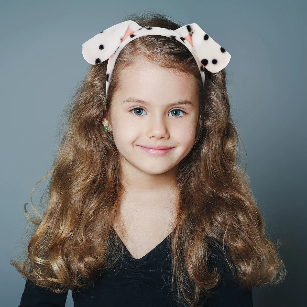 1pc oreilles de chiot bandeau de cheveux tissu oreilles de chien cerceau de cheveux oreilles d'animaux bandeau enfants Performance Costume accessoires habiller accessoires