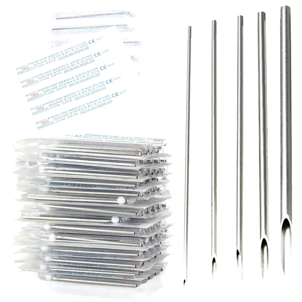 Premium Disposable Body Piercing Needles Kits