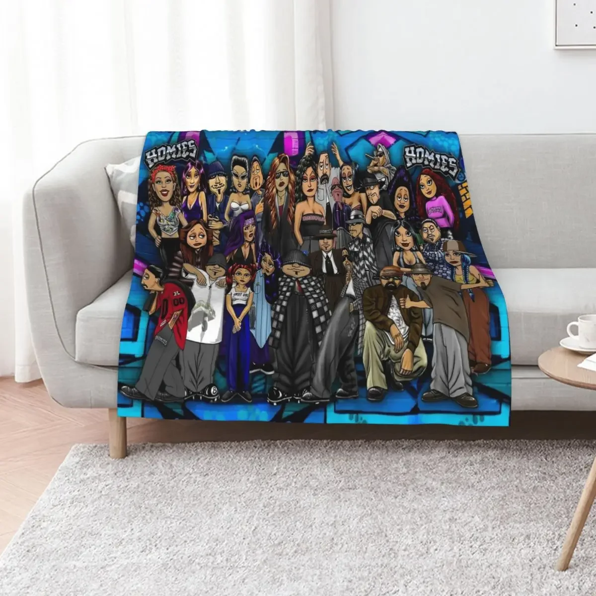 

Lil Homies Posters Throw Blanket Thins Giant Sofa for sofa blankets ands Blankets