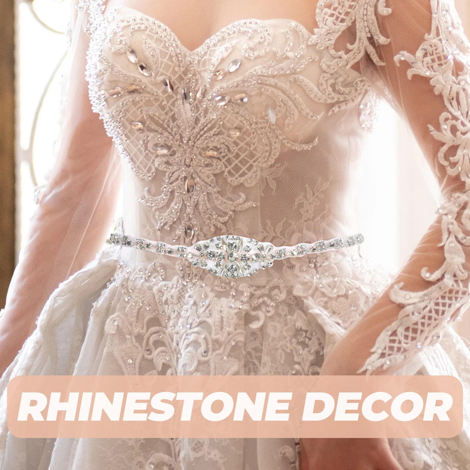 

Rhinestone Bridal Waist Belt Elegant Sash for Wedding Dress Prom Party Banquet Gold Rhinestone Kurdish Belt Bridesmaid Sash